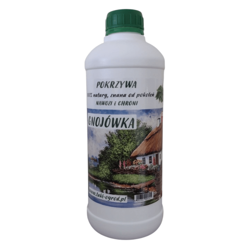 Naturalna gnojówka z pokrzywy 1L nawóz do ogrodu