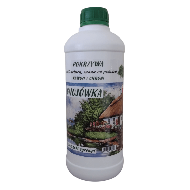 Naturalna gnojówka z pokrzywy 1L nawóz do ogrodu