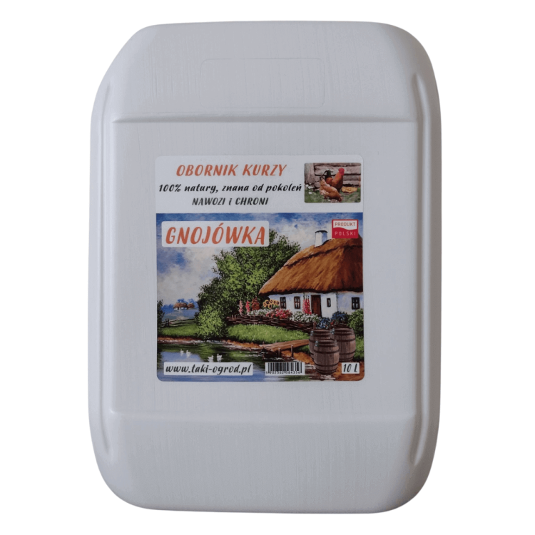 naturalny nawóz płynny 10L gnojówka kurza