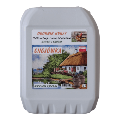 naturalna gnojówka z kurnika 5L