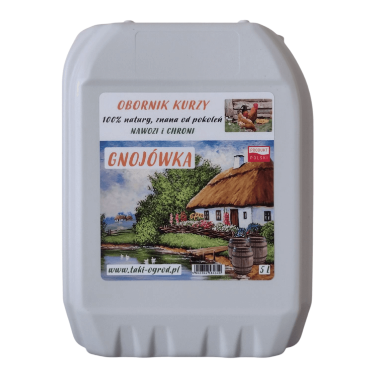 naturalna gnojówka z kurnika 5L