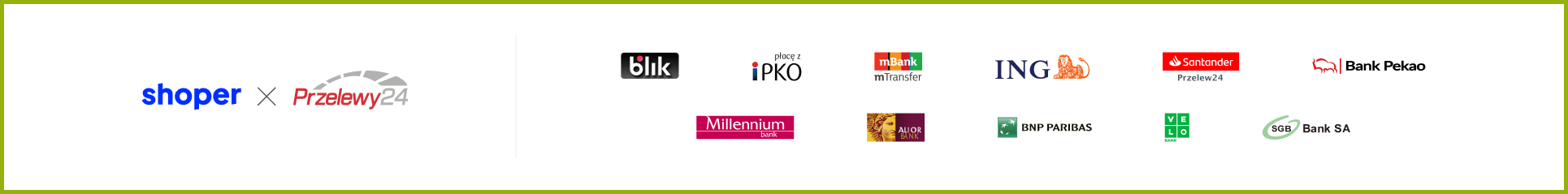 Metody płatności w sklepie – otwiera się w nowej karcie